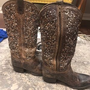 Frye Deborah Studded Tall Boot